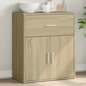 Aparador de madera de ingeniería roble Sonoma 60x31x70 cm by , Sideboards - Ref: Foro24-840466, Price: 65,75 €, Discount: %