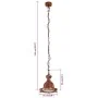 Lámpara colgante de aluminio 25x25x134 cm de , Lámparas - Ref: Foro24-357846, Precio: 78,47 €, Descuento: %