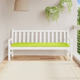 Cojín de banco de jardín tela Oxford verde claro 180x50x7 cm de , Cojines para sillas y sofás - Ref: Foro24-361632, Precio: 4...