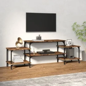 Mueble para TV madera contrachapada roble ahumado 157x35x52 cm by , TV Furniture - Ref: Foro24-826322, Price: 67,92 €, Discou...