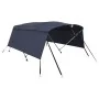Toldo bimini 4 arcos con paredes laterales 243x(200-213)x137 cm by , Boat storage covers - Ref: Foro24-94832, Price: 250,01 €...