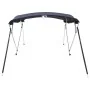 Toldo bimini 4 arcos con paredes laterales 243x(200-213)x137 cm by , Boat storage covers - Ref: Foro24-94832, Price: 250,01 €...