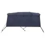 Toldo bimini 4 arcos con paredes laterales 243x(200-213)x137 cm by , Boat storage covers - Ref: Foro24-94832, Price: 250,01 €...