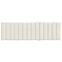 Cojín para tumbona tela crema melange 200x70x4 cm de , Cojines para sillas y sofás - Ref: Foro24-4002522, Precio: 52,78 €, De...