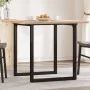 Patas de mesa de comedor estructura O acero 70x70x73 cm de , Patas para mesas - Ref: Foro24-357884, Precio: 72,61 €, Descuent...