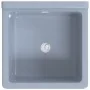 Fregadero lavabo de pared resina gris 40x40x24 cm von , Sinkt - Ref: Foro24-4002796, Preis: 60,83 €, Rabatt: %
