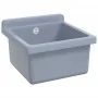 Fregadero lavabo de pared resina gris 40x40x24 cm von , Sinkt - Ref: Foro24-4002796, Preis: 60,83 €, Rabatt: %