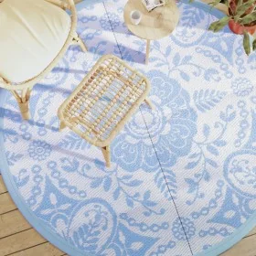 Alfombra de exterior ARAKIL azul bebe Ø200 cm PP de , Protectores para exterior - Ref: Foro24-368500, Precio: 41,02 €, Descue...