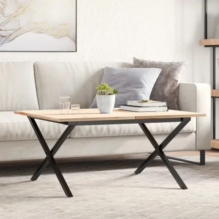 Patas de mesa de centro estructura X acero 80x70x43 cm de , Patas para mesas - Ref: Foro24-357899, Precio: 49,72 €, Descuento: %