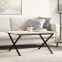 Patas de mesa de centro estructura X acero 80x70x43 cm de , Patas para mesas - Ref: Foro24-357899, Precio: 49,72 €, Descuento: %