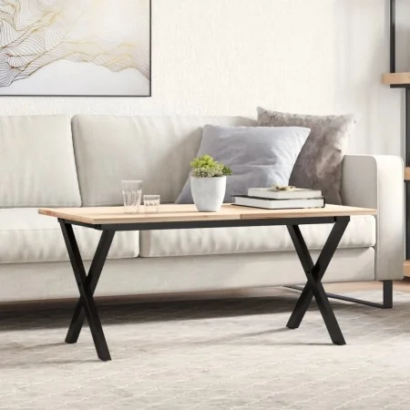 Patas de mesa de centro estructura X acero 90x30x43 cm de , Patas para mesas - Ref: Foro24-357901, Precio: 42,63 €, Descuento: %