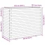 Jardinera madera maciza de abeto Douglas 90x40x72,5 cm de , Maceteros y jardineras - Ref: Foro24-3282597, Precio: 216,20 €, D...