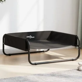 Cama elevada para perros tela oxford y acero gris antracita de , Camas para perros - Ref: Foro24-172601, Precio: 34,33 €, Des...