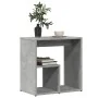 Mesa auxiliar de madera contrachapada gris hormigón 50x30x50 cm de , Mesas auxiliares - Ref: Foro24-840561, Precio: 36,63 €, ...