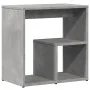 Mesa auxiliar de madera contrachapada gris hormigón 50x30x50 cm de , Mesas auxiliares - Ref: Foro24-840561, Precio: 36,63 €, ...
