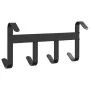 Perchero colgador de bridas con 4 ganchos acero negro de , Accesorios para riendas de caballos - Ref: Foro24-172461, Precio: ...
