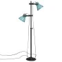 Lámpara de pie azul desgastado 25 W E27 25x25x90/140 cm de , Lámparas - Ref: Foro24-371846, Precio: 127,34 €, Descuento: %