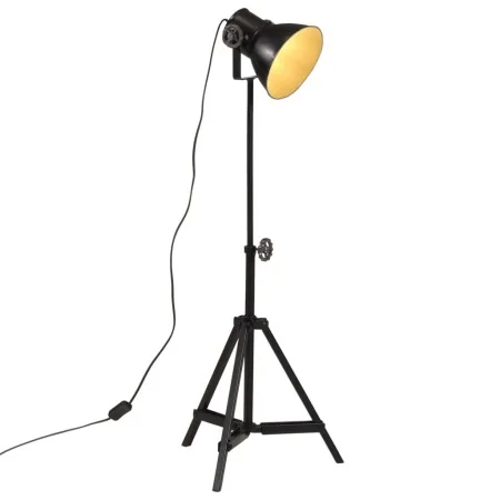 Lámpara de pie negra 25 W E27 35x35x65/95 cm de , Lámparas - Ref: Foro24-371871, Precio: 65,61 €, Descuento: %
