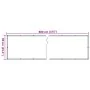 Pantalla de privacidad de balcón PVC crema 800x90 cm de , Paneles de vallas - Ref: Foro24-4005449, Precio: 29,83 €, Descuento: %