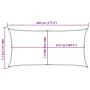 Toldo de vela poliéster oxford 100% gris claro 4,5x3 m de , Sombrillas - Ref: Foro24-4000546, Precio: 45,16 €, Descuento: %
