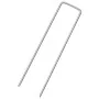 Clavijas de tierra forma U 25 uds acero galvanizado 15x3,5 cm de , Accesorios para tiendas de campaña - Ref: Foro24-4009359, ...