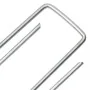 Clavijas de tierra forma U 25 uds acero galvanizado 15x3,5 cm de , Accesorios para tiendas de campaña - Ref: Foro24-4009359, ...
