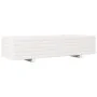 Jardinera de madera maciza de pino blanco 110x40x26,5 cm by , Pots and planters - Ref: Foro24-847339, Price: 112,77 €, Discou...