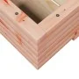 Jardinera de madera maciza Douglas 110x60x26,5 cm de , Maceteros y jardineras - Ref: Foro24-847351, Precio: 94,17 €, Descuent...