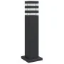 Lámpara de suelo de exterior aluminio negro 50 cm de , Iluminación de exterior - Ref: Foro24-4006393, Precio: 47,93 €, Descue...