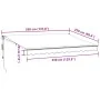 Toldo retráctil aluminio y tela antracita y blanco 3,5x2,5 m by , Awnings - Ref: Foro24-3216114, Price: 282,16 €, Discount: %
