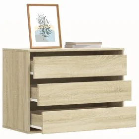 Cajonera de esquina madera ingeniería roble Sonoma 80x41x58 cm by , Drawers - Ref: Foro24-852854, Price: 108,52 €, Discount: %