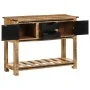 Mesa consola de madera maciza de mango 100x35x75 cm de , Mesas auxiliares - Ref: Foro24-374058, Precio: 250,77 €, Descuento: %