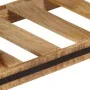 Mesa consola de madera maciza de mango 100x35x75 cm de , Mesas auxiliares - Ref: Foro24-374058, Precio: 250,77 €, Descuento: %