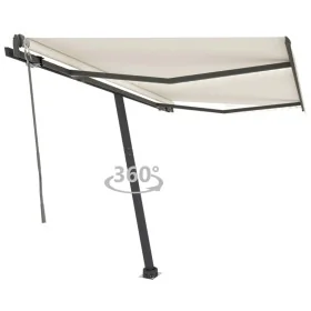 Toldo automático con LED y sensor de viento crema 350x250 cm de , Toldos - Ref: Foro24-3069732, Precio: 596,36 €, Descuento: %