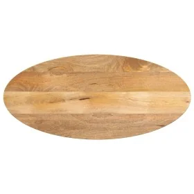 Tablero de mesa ovalado madera maciza de mango 100x40x2,5 cm by , Table tops - Ref: Foro24-370840, Price: 51,03 €, Discount: %