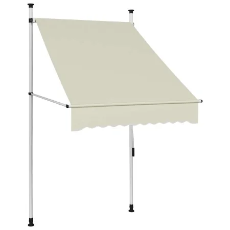 Toldo retráctil de operación manual color crema 100 cm de , Toldos - Ref: Foro24-145833, Precio: 96,65 €, Descuento: %