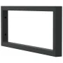 Soportes estante de lavabo 2 uds rectangular acero negro by , Supports and crossbars - Ref: Foro24-4007273, Price: 37,36 €, D...