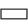 Soportes estante de lavabo 2 uds rectangular acero negro by , Supports and crossbars - Ref: Foro24-4007273, Price: 37,36 €, D...