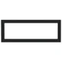 Soportes estante de lavabo 2 uds rectangular acero negro by , Supports and crossbars - Ref: Foro24-4007271, Price: 34,85 €, D...