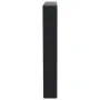Soportes estante de lavabo 2 unidades trapecio acero negro by , Supports and crossbars - Ref: Foro24-4007286, Price: 41,87 €,...