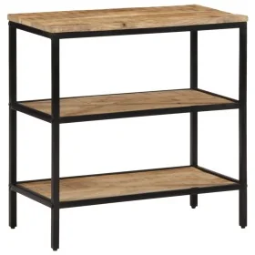 Mesa consola madera maciza de mango rugosa 70x35x70 cm von , Seitentische - Ref: Foro24-374072, Preis: 104,65 €, Rabatt: %