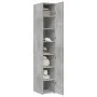 Aparador de madera de ingeniería gris hormigón 30x42,5x185 cm de , Aparadores - Ref: Foro24-3281395, Precio: 139,59 €, Descue...