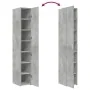 Aparador de madera de ingeniería gris hormigón 30x42,5x185 cm de , Aparadores - Ref: Foro24-3281395, Precio: 139,59 €, Descue...