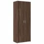 Aparador alto madera de ingeniería marrón roble 70x42,5x185 cm by , Sideboards - Ref: Foro24-3281426, Price: 192,86 €, Discou...