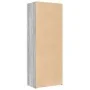 Aparador alto madera de ingeniería gris Sonoma 70x42,5x185 cm de , Aparadores - Ref: Foro24-3281432, Precio: 204,65 €, Descue...