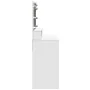 Tocador con luces LED blanco 80x41x134,5 cm de , Tocadores para dormitorios - Ref: Foro24-848185, Precio: 167,57 €, Descuento: %