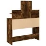 Tocador con luces LED color roble ahumado 100x40x130 cm de , Tocadores para dormitorios - Ref: Foro24-848203, Precio: 132,95 ...
