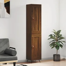 Aparador alto madera contrachapada roble marrón 34,5x34x180 cm von , Sideboards - Ref: Foro24-3200432, Preis: 111,86 €, Rabat...