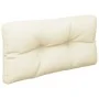 Cojín para sofá de palets tela crema 80x40x12 cm de , Cojines para sillas y sofás - Ref: Foro24-360603, Precio: 22,70 €, Desc...