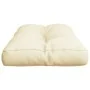 Cojín para sofá de palets tela crema 80x40x12 cm de , Cojines para sillas y sofás - Ref: Foro24-360603, Precio: 22,70 €, Desc...